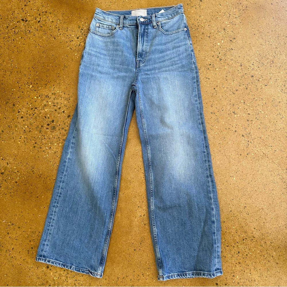 Everlane Way High Sailor Jeans